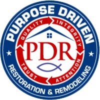 Purpose Driven Restoration logo, Purpose Driven Restoration contact details