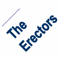 The Erectors logo, The Erectors contact details