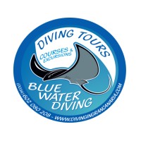 Blue Water Diving logo, Blue Water Diving contact details