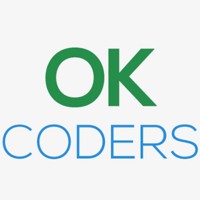 OK Coders logo, OK Coders contact details