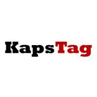 KapsTag logo, KapsTag contact details