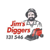 Jim's Diggers logo, Jim's Diggers contact details