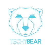 Techybear logo, Techybear contact details