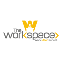 The Workspace logo, The Workspace contact details