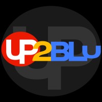 Up2blu logo, Up2blu contact details