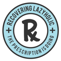 Recovering Lazyholic logo, Recovering Lazyholic contact details