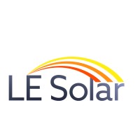 LE Solar logo, LE Solar contact details