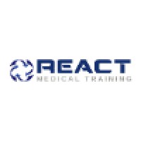 React Medical Training logo, React Medical Training contact details