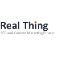 Real Thing SEO and Content Marketing logo, Real Thing SEO and Content Marketing contact details