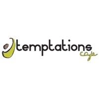 Temptations Café logo, Temptations Café contact details