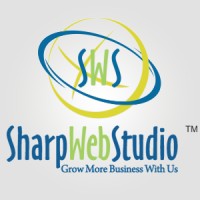 SharpWebStudio logo, SharpWebStudio contact details