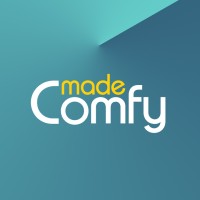 MadeComfy logo, MadeComfy contact details