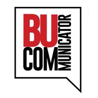 The BU COMmunicator logo, The BU COMmunicator contact details