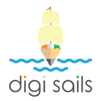 Digi Sails logo, Digi Sails contact details