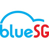 BlueSG logo, BlueSG contact details