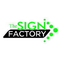 The Sign Factory logo, The Sign Factory contact details