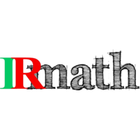 IRMath logo, IRMath contact details