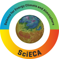 SciECA logo, SciECA contact details