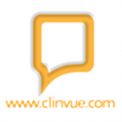 Clinvue logo, Clinvue contact details