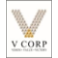 V Corp logo, V Corp contact details