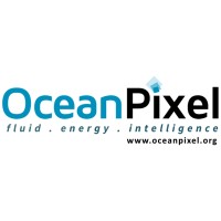 OceanPixel logo, OceanPixel contact details