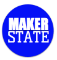 MakerState logo, MakerState contact details