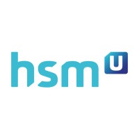 HSM University logo, HSM University contact details