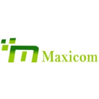 Maxicom logo, Maxicom contact details