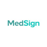 MedSign logo, MedSign contact details