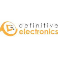 Definitive Electronics logo, Definitive Electronics contact details