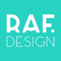 RAF Design logo, RAF Design contact details