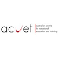 ACVET - Australian Centre for Vocational Education and Training logo, ACVET - Australian Centre for Vocational Education and Training contact details