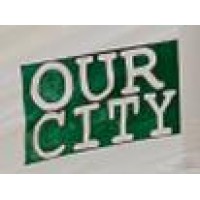 Our City logo, Our City contact details