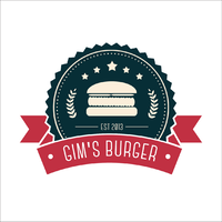 Gim's Burger logo, Gim's Burger contact details