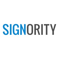 Signority logo, Signority contact details