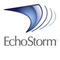 EchoStorm logo, EchoStorm contact details