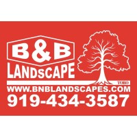 B and B Landscape logo, B and B Landscape contact details