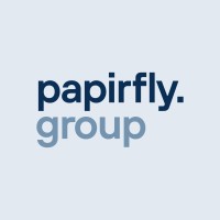 Papirfly logo, Papirfly contact details