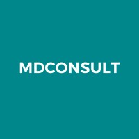 MDCONSULT logo, MDCONSULT contact details