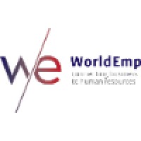 WorldEmp logo, WorldEmp contact details