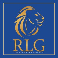 The Reign Law Group logo, The Reign Law Group contact details