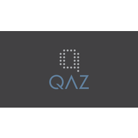 QAZ logo, QAZ contact details