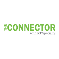 The Connector logo, The Connector contact details