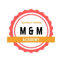 M & M Academy logo, M & M Academy contact details