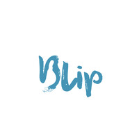 The Blip logo, The Blip contact details