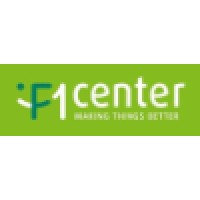 F1Center logo, F1Center contact details