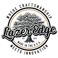 LazerEdge logo, LazerEdge contact details