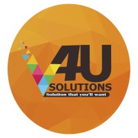 V4U Solutions logo, V4U Solutions contact details