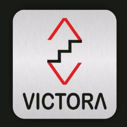 Victora Lifts logo, Victora Lifts contact details