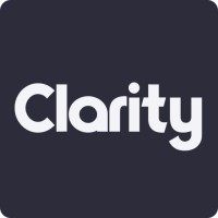 Clarity logo, Clarity contact details